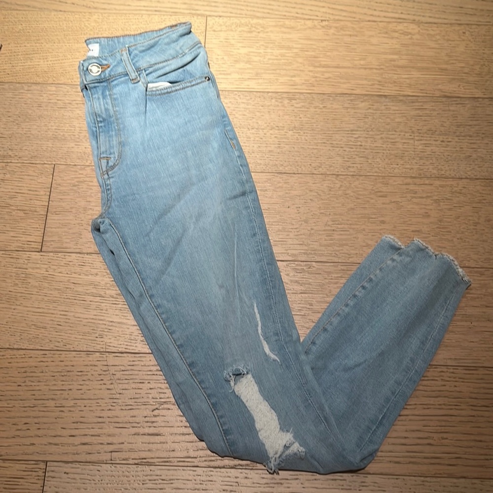 DL1961 Farrow Instaslim Ankle Jeans. Stretchy. Size 25